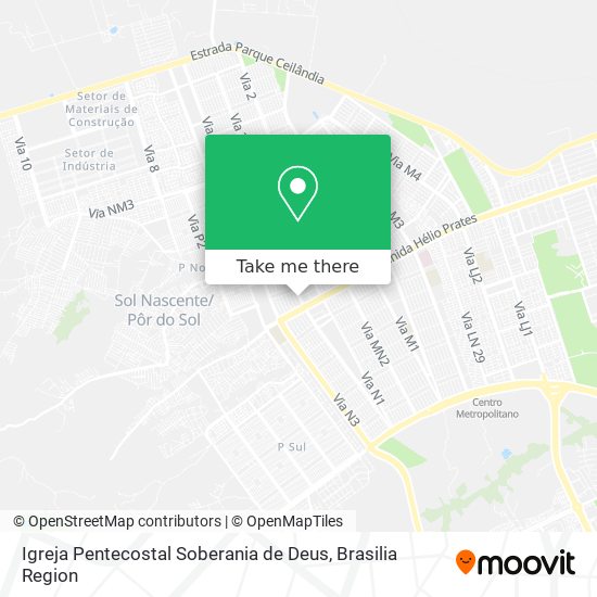 Igreja Pentecostal Soberania de Deus map