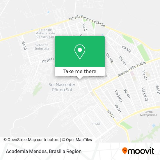 Academia Mendes map