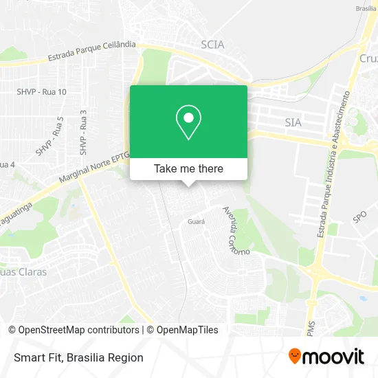 Smart Fit map