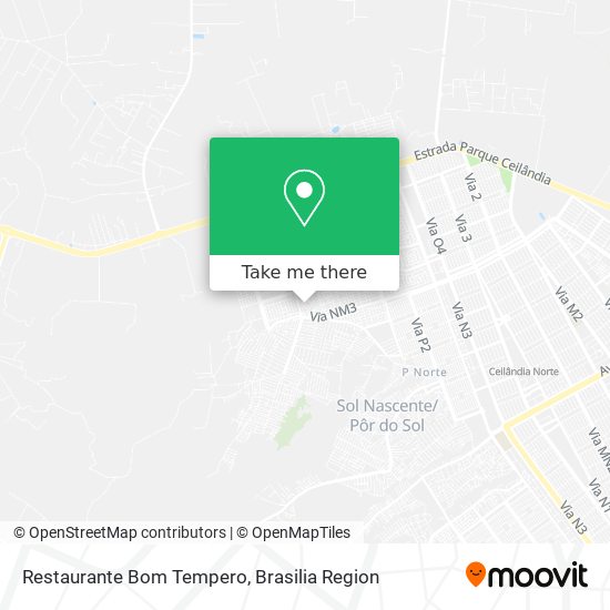 Restaurante Bom Tempero map