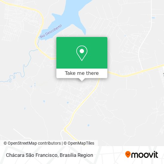 Chácara São Francisco map