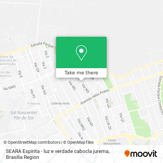 SEARA Espírita - luz e verdade cabocla jurema map