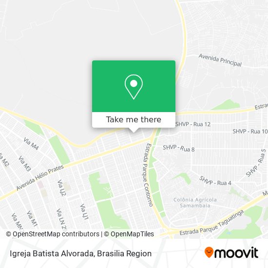 Igreja Batista Alvorada map