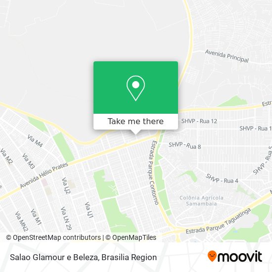 Salao Glamour e Beleza map