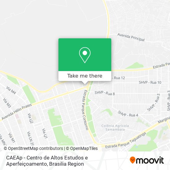 CAEAp - Centro de Altos Estudos e Aperfeiçoamento map