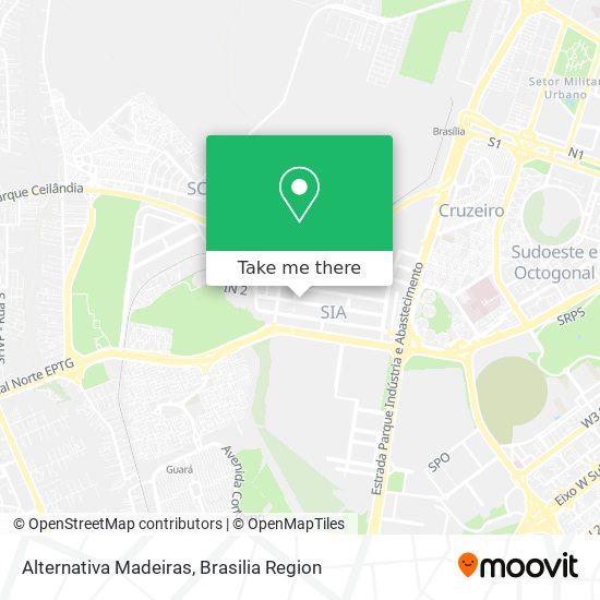 Alternativa Madeiras map