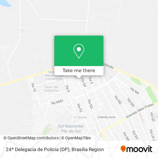 24ª Delegacia de Polícia (DP) map
