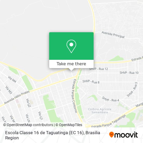 Escola Classe 16 de Taguatinga (EC 16) map