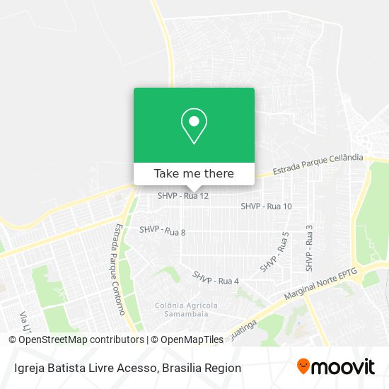 Igreja Batista Livre Acesso map