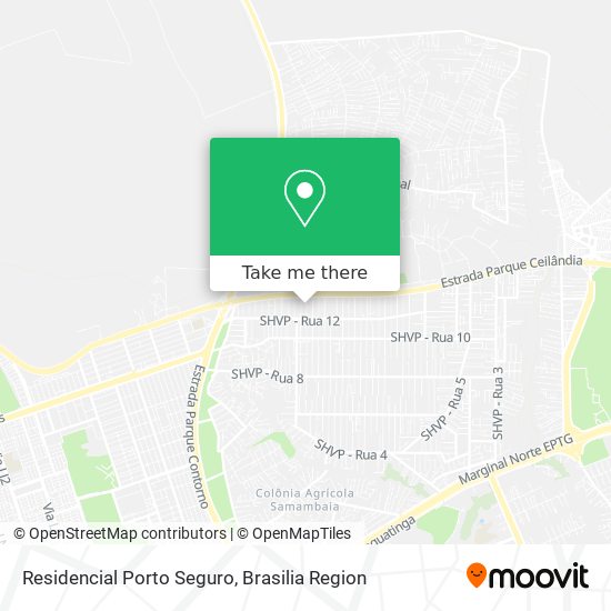 Residencial Porto Seguro map