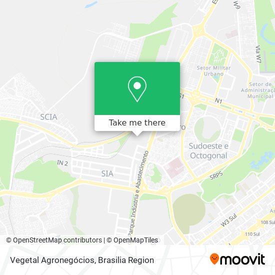 Vegetal Agronegócios map
