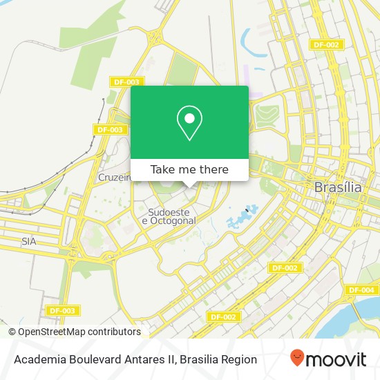 Academia Boulevard Antares II map