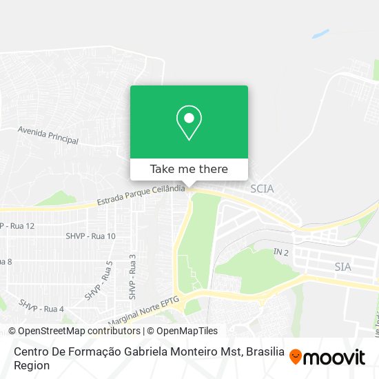 Centro De Formação Gabriela Monteiro Mst map