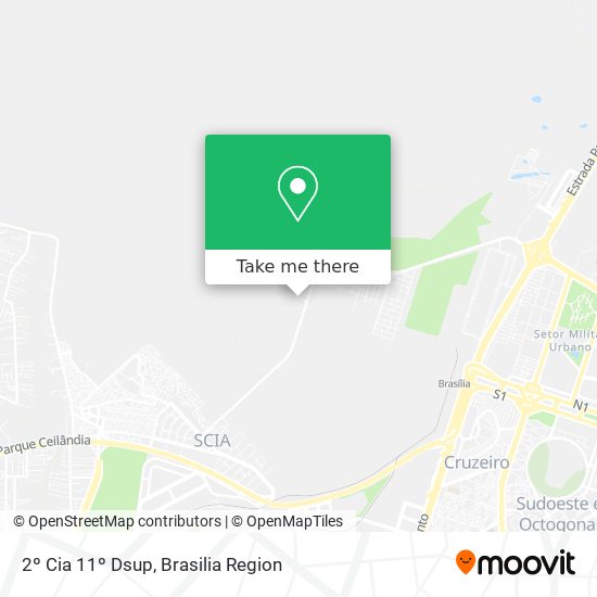 2º Cia 11º Dsup map