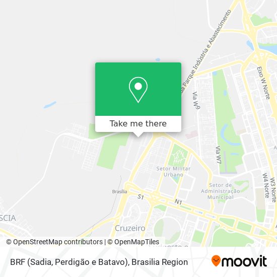 BRF (Sadia, Perdigão e Batavo) map