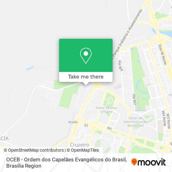 OCEB - Ordem dos Capelães Evangélicos do Brasil map