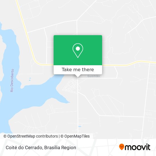 Coité do Cerrado map
