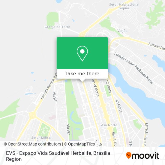 EVS - Espaço Vida Saudável Herbalife map
