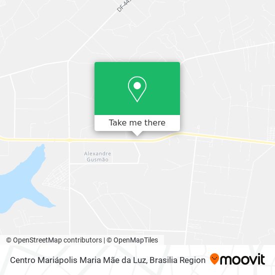Centro Mariápolis Maria Mãe da Luz map