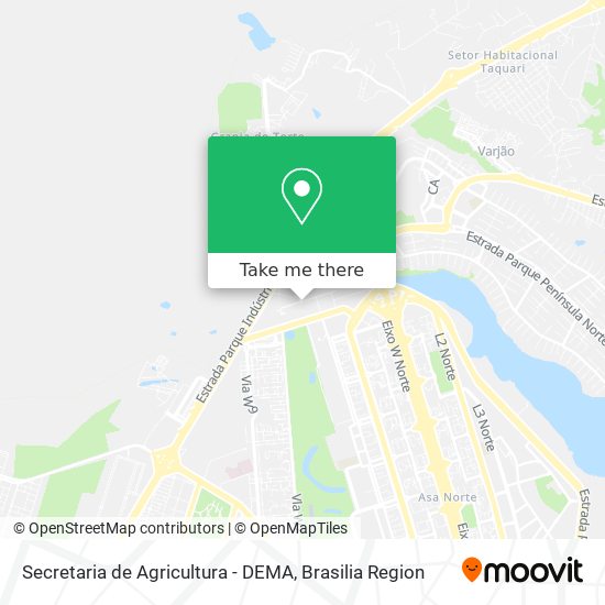 Secretaria de Agricultura - DEMA map