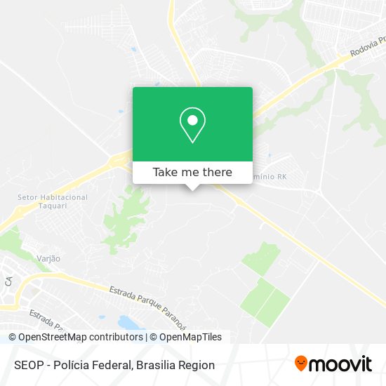 SEOP - Polícia Federal map