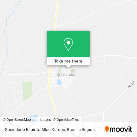 Sociedade Espírita Allan Kardec map