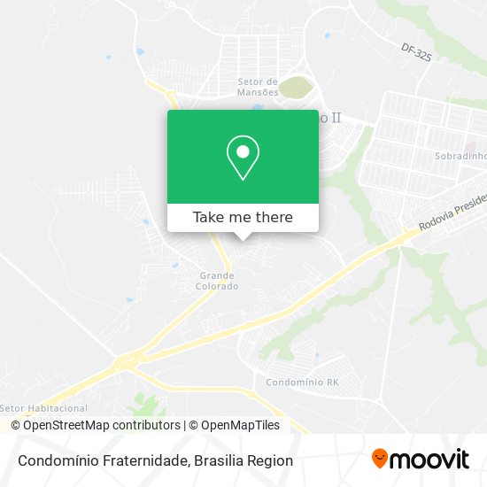 Condomínio Fraternidade map