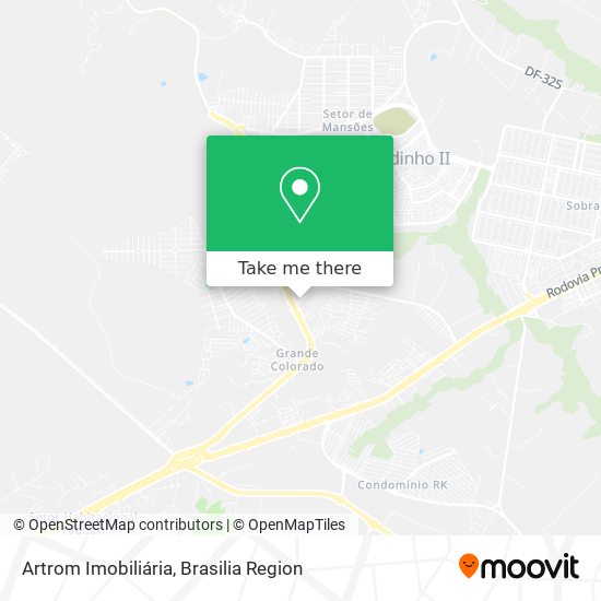 Artrom Imobiliária map