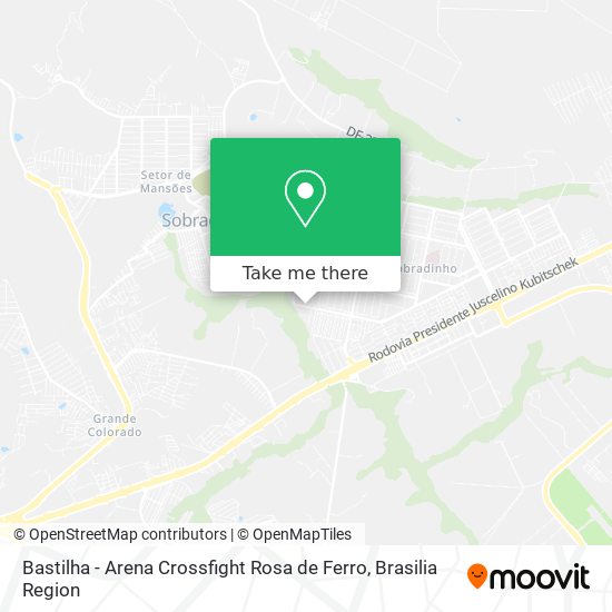 Bastilha - Arena Crossfight Rosa de Ferro map