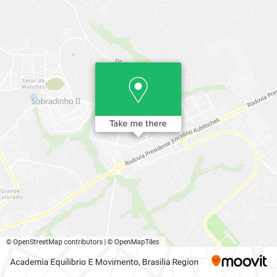 Academia Equilibrio E Movimento map
