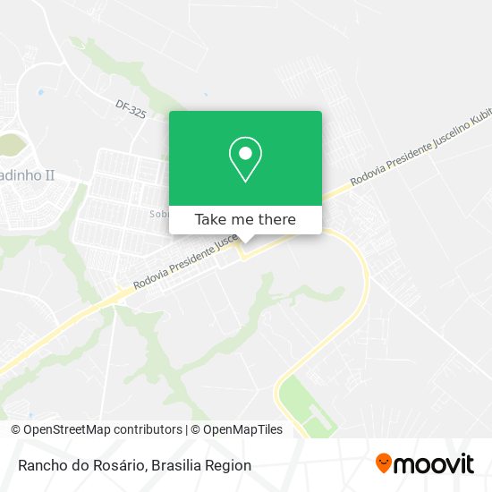 Rancho do Rosário map