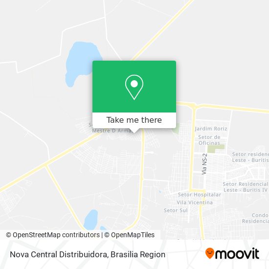 Nova Central Distribuidora map