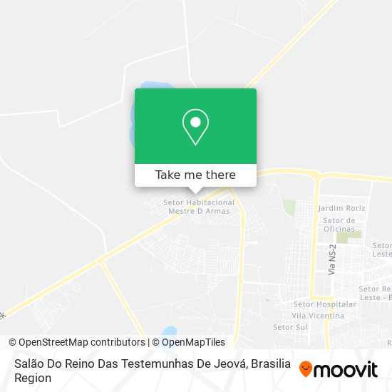 Salão Do Reino Das Testemunhas De Jeová map