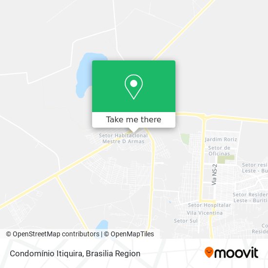 Condomínio Itiquira map