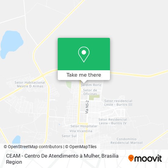 CEAM - Centro De Atendimento à Mulher map