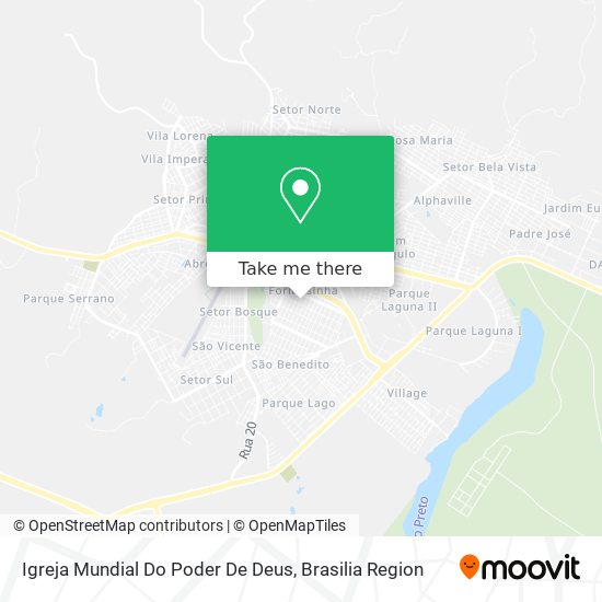 Igreja Mundial Do Poder De Deus map
