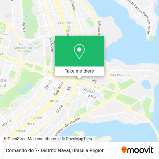 Comando do 7• Distrito Naval map