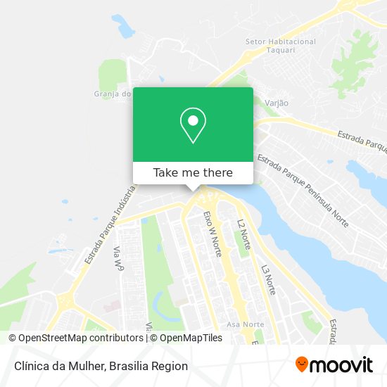 Clínica da Mulher map