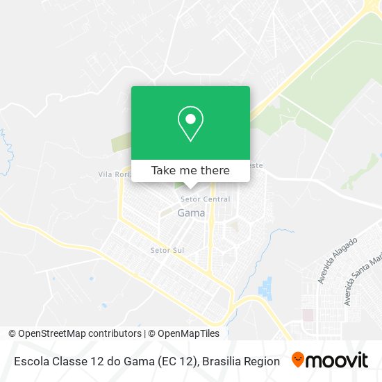 Escola Classe 12 do Gama (EC 12) map