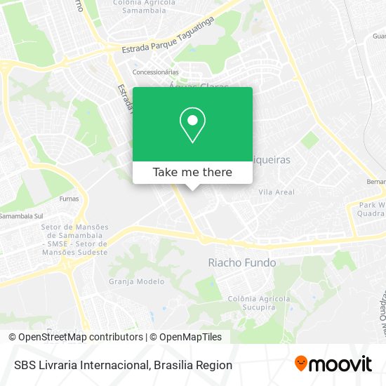 SBS Livraria Internacional map