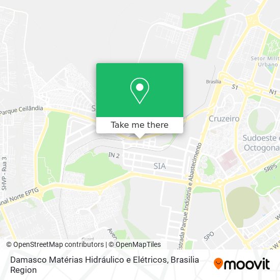 Damasco Matérias Hidráulico e Elétricos map