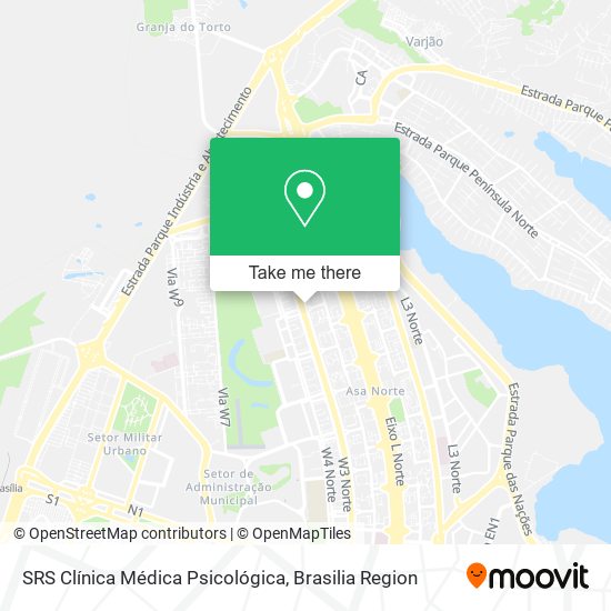 SRS Clínica Médica Psicológica map