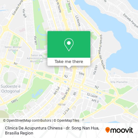 Clinica De Acupuntura Chinesa - dr. Song Nan Hua map