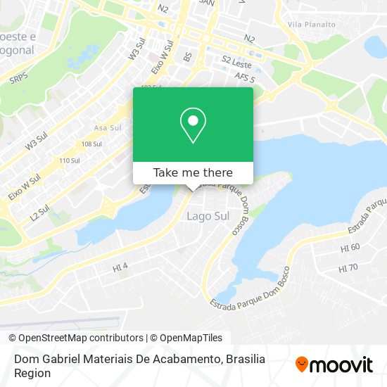 Dom Gabriel Materiais De Acabamento map