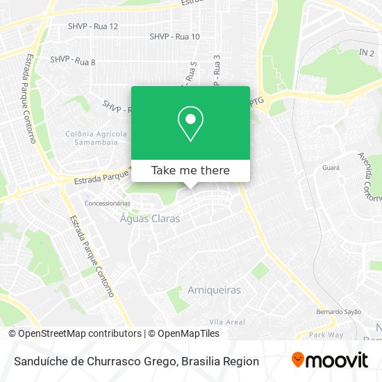 Sanduíche de Churrasco Grego map