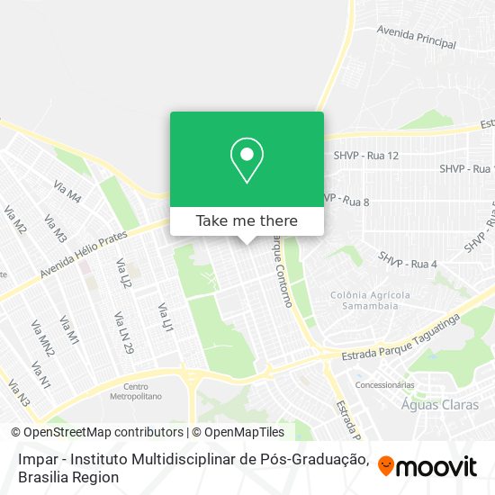 Impar - Instituto Multidisciplinar de Pós-Graduação map