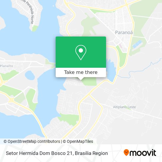 Setor Hermida Dom Bosco 21 map