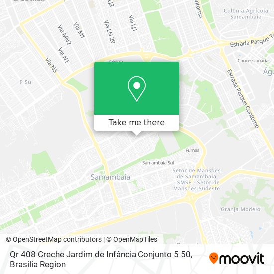 Qr 408 Creche Jardim de Infância Conjunto 5 50 map