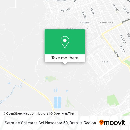 Setor de Chácaras Sol Nascente 50 map