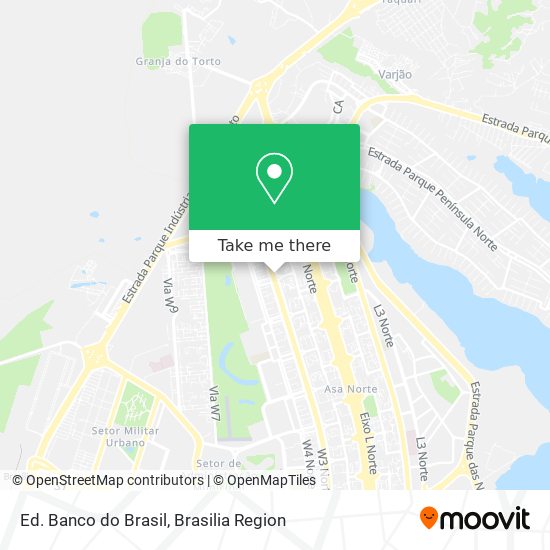 Ed. Banco do Brasil map